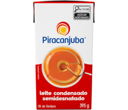 Leite Condensado Semidesnatado Piracanjuba 395g