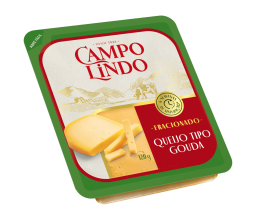 Queijo Gouda Fracionado Campo Lindo 120g
