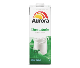 Leite Desnatado Aurora 1L