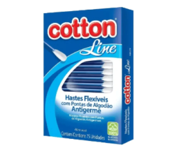 Cotonete Johnson com 75 unidades