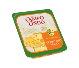 Queijo Tipo Suíço Fracionado Campo Lindo 120g
