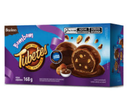 Caixa de Bombom Tubetes 168g
