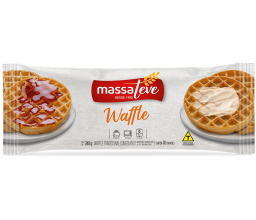 Waffle Tradicional Massa...