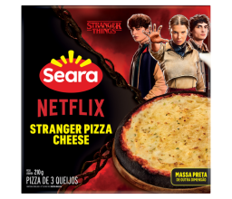 Pizza de 3 Queijos Stranger Pizza Cheese...