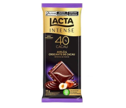 Chocolate 40% Cacau Avelã e Crocante de Cacau...