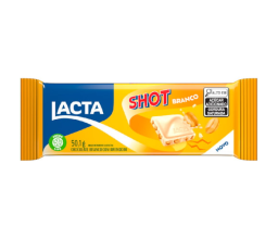 Chocolate Branco Shot Lacta 50g