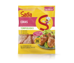 Coxas Temperadas Sadia 1Kg