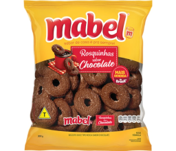 Biscoito Rosquinha Chocolate Mabel 300g