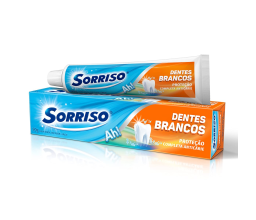 Creme Dental Dentes Brancos Sorriso 90g