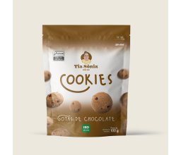Cookies Gotas de Chocolate Tia Sônia 100g
