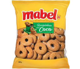 Biscoito Rosquinha Coco Mabel 300g