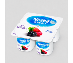 Iogurte Grego Frutas Vermelhas Nestle 360g