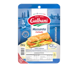 Queijo Mussarela Fatiado Galbani 150g