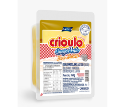 Queijo Prato Fatiado Zero Lactose Crioulo 150g