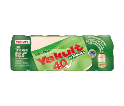 Leite Fermentado Desnatado 40 com 6 unidades...