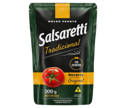 Molho de Tomate Tradicional Salsaretti 300g