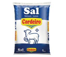 Sal Refinado Cordeiro 1kg