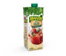 Néctar Misto de Caju e Maça 30% de Suco Marata 1L