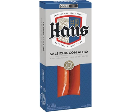 Salsicha com Alho Hans 240g