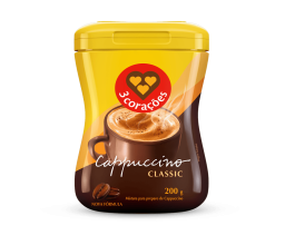 Cappuccino Classic 3 Corações 200g