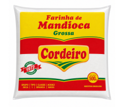 Farinha de Mandioca Grossa Cordeiro 500g