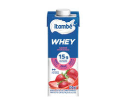 Bebida Láctea Sabor Morango Whey Itambé 250ml