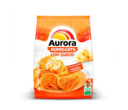 Empanado Auroggets Sabor Queijo Aurora 900g