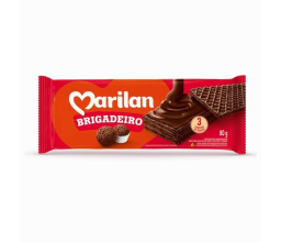 Biscoito Wafer Brigadeiro Marilan 80g