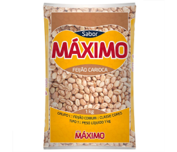 Feijão Carioca Máximo 1kg