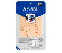 Salsichão Com Picles Fatiado Hans 150g