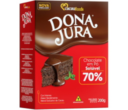 Chocolate em Pó 70% Cacau...