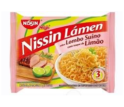 Miojo Sabor Lombo Suino com Toque de Limão...